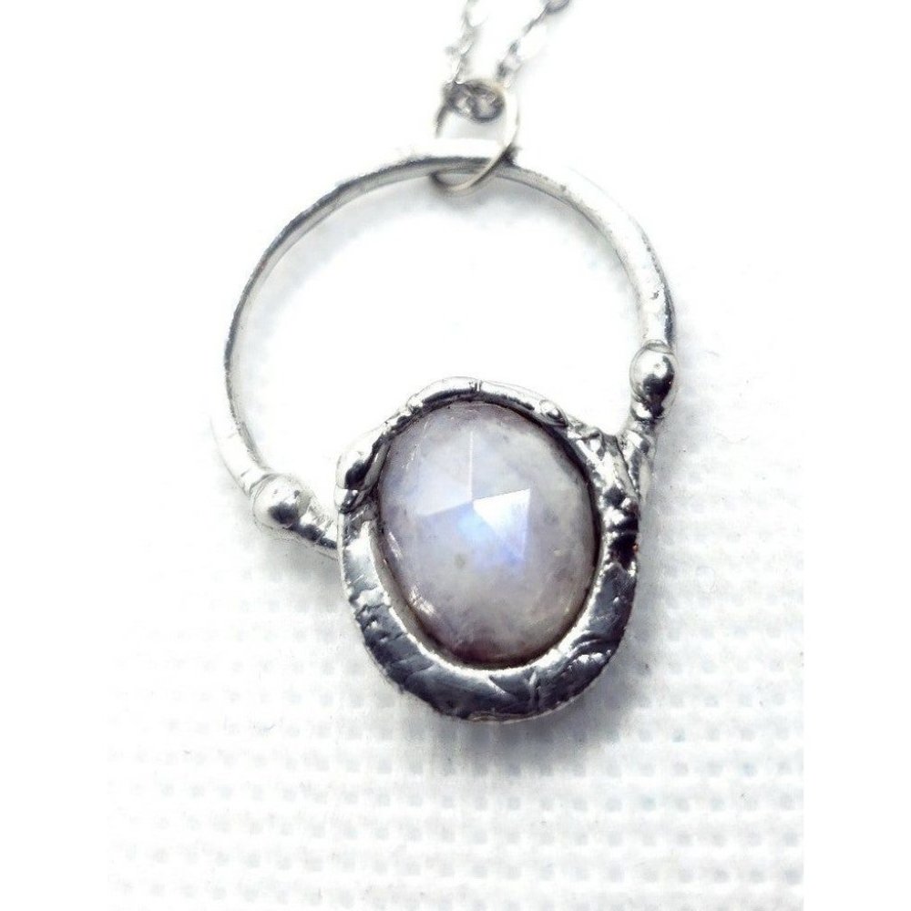 Moonstone Crystal Necklace